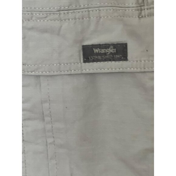 Wrangler Mens Relaxed Fit Ripstop Cargo Shorts Sz 32 Hiking Gorpcore Outdoors - Picture 8 of 11